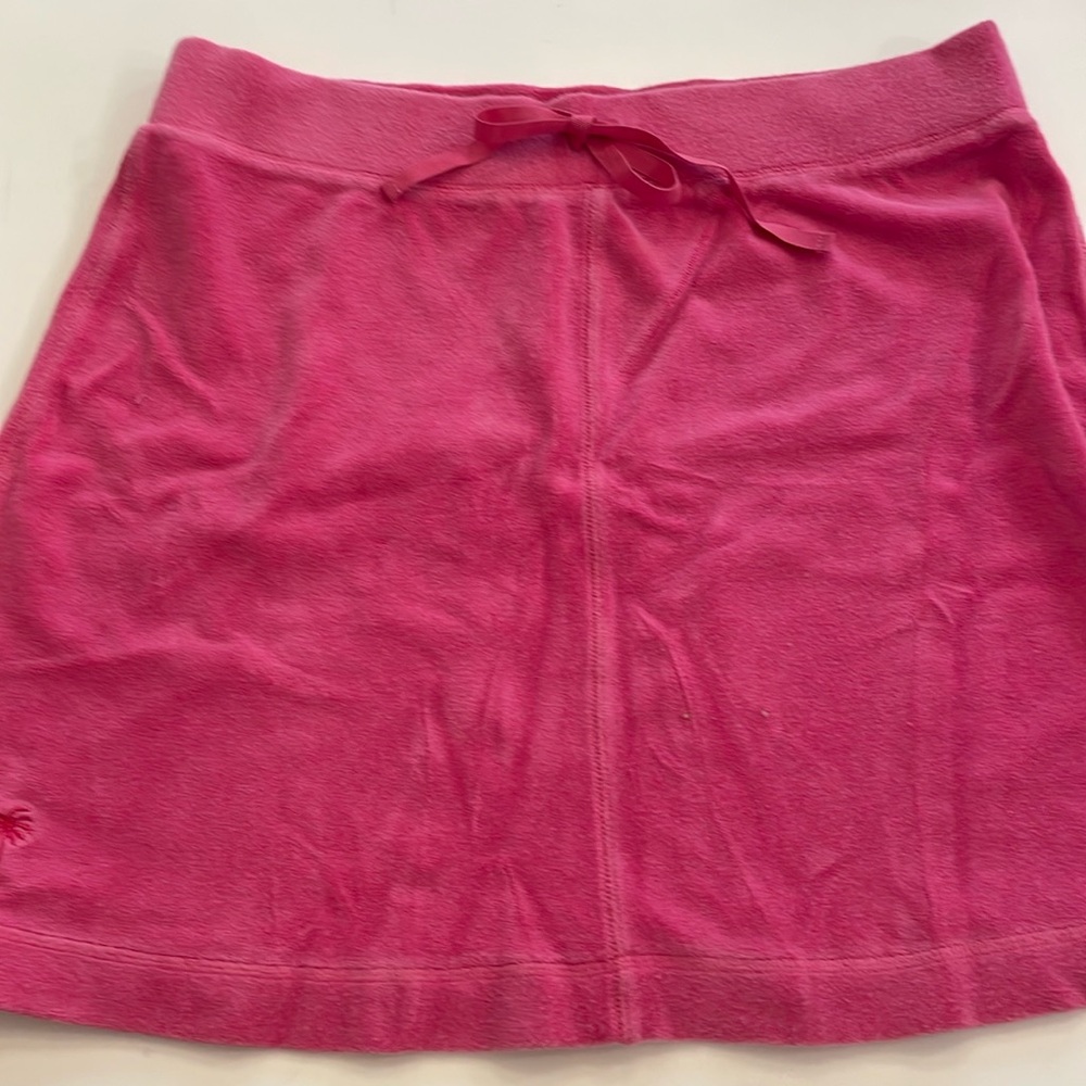 Vintage Lilly Pulitzer Terrycloth skirt size medium white label